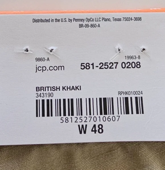 St Johns Bay Flat Front Comfort Stretch Adjustable Waist Shorts Size 48 NWT - Picture 3 of 11